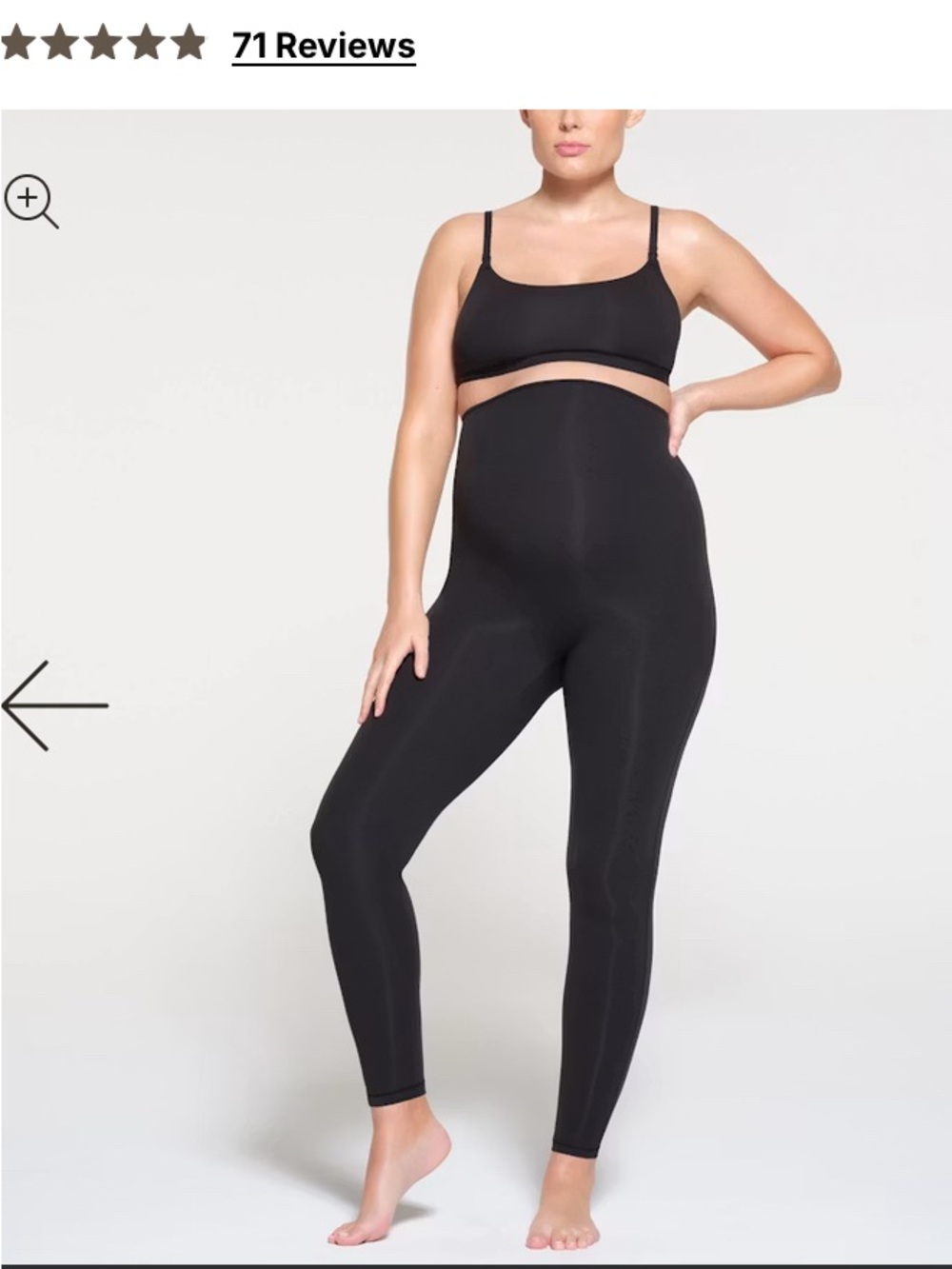 SKIMS NWT Maternity Fits Everybody Leggings